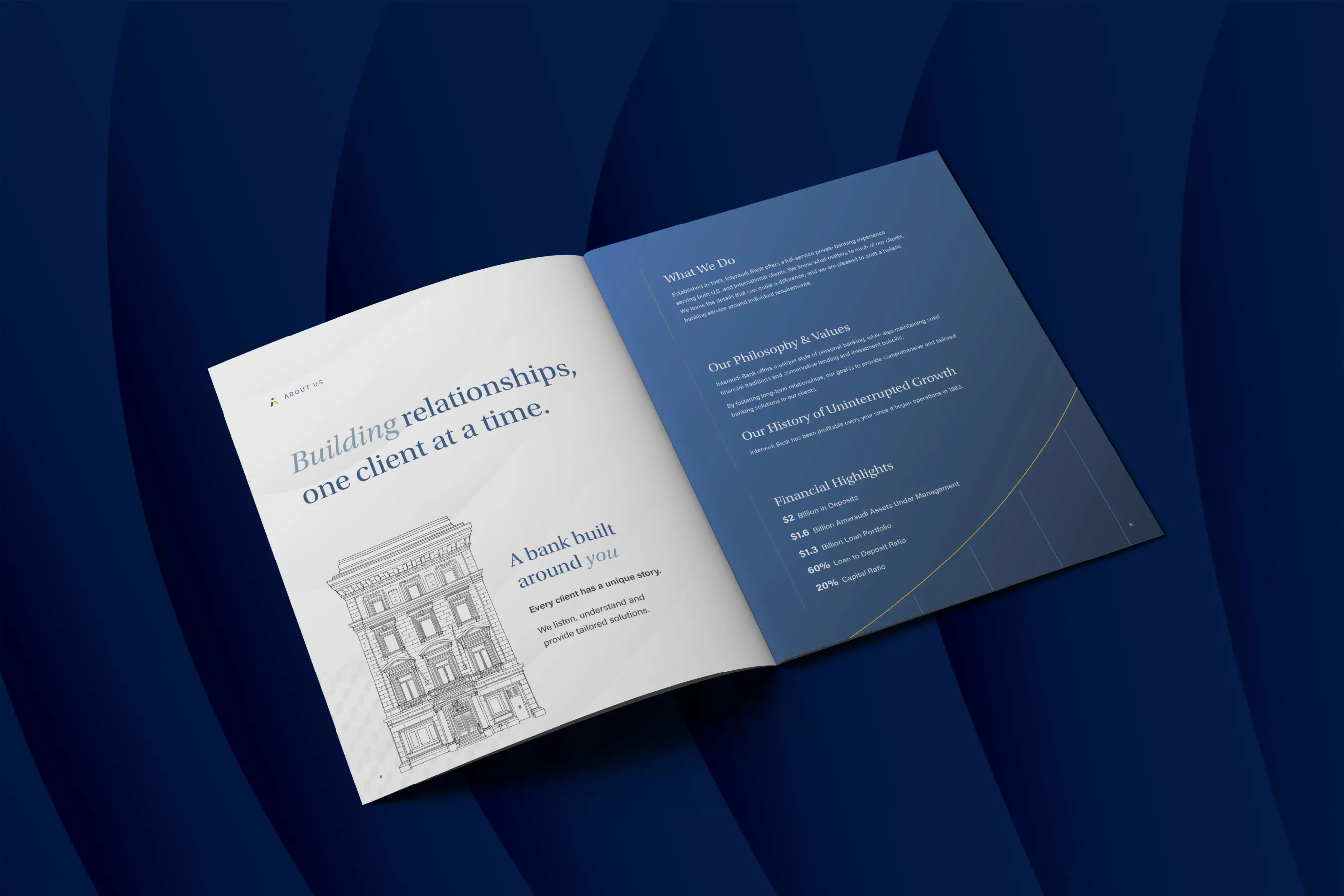 Interaudi Bank Brochure Design 2 Interaudi Bank Brochure Design 2