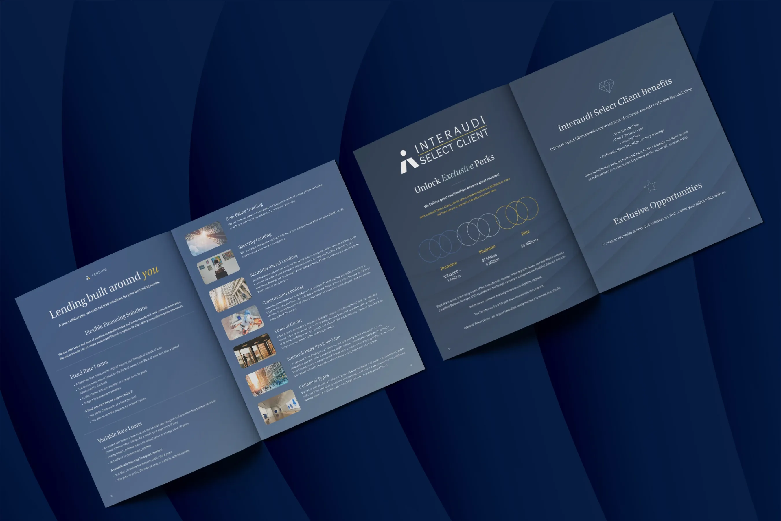 Interaudi Bank Brochure Design 4 Interaudi Bank Brochure Design 4